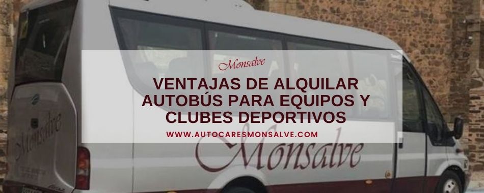 Alquiler De Autob S Para Equipos Y Clubes Deportivos